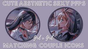 Girl X Girl matching anime pfp pictures (free to use) | lunadreams - YouTube