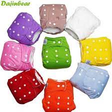 1 Pcs Reusable Baby Infant Nappy Cloth Diapers Soft Covers Baby Nappy Size Adjustable Training Pants Size Adj Reusable Nappies Reusable Diapers Washable Diaper