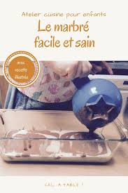 Un Marbre D Anniversaire Sain Et Facile A Cuisiner Avec Votre Enfant Cel A Table Anniversaire Sain Marbre Facile Idee Recette Enfant