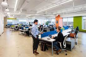 Accented by colorful and outdoor inspired materials, the new silicon valley outpost for godaddy complements the company's lively culture and mobile workforce. Creative Office Designs Outside Of Silicon Valley Modlar Com