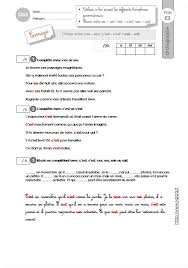 Cette expression est formée de c' un pronom démonstratif et du verbe être à la troisième personne du singulier est. Cm2 Evaluation Ces Ses C Est S Est Sais Sait