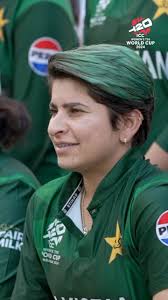 We absolutely love the green hairdo 😍💚, #PAKvNZ #T20WorldCup  #WhateverItTakes
