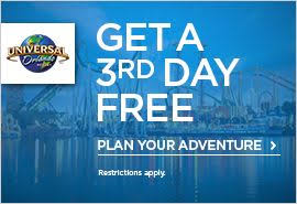 Universal Orlando Ticket Discount 3rd Day Free With A 2 Day Ticket Universal Orlando Tickets Universal Orlando Universal Orlando Resort
