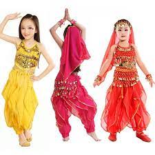 It will be a great dancing brings people closer. Children Girls Kids Indian Belly Dance Costume Tops Pants Dancing Clothes Set Buy From 16 On Joom E Commerce Platform