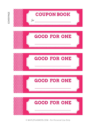 Free Printable Coupon Book For Kids Best Diy Gift Ideas Coupon Book Printable Coupon Book Coupon Book Diy