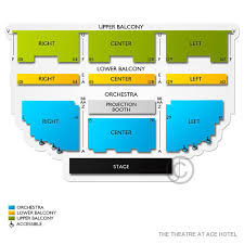 the theatre at ace 2019 seating chart