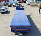4 Axles 32FT Flatbed Drawbar Trailer for Sale