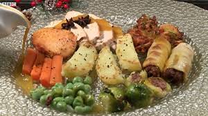 In england, that combination is . Traditional Christmas Dinner Given An Indian Twist Bbc News