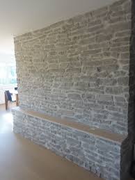 Wohnwand Stein Optik Lajas Gris Wandverkleidung Steinoptik Wandgestaltung Steinoptik Wandverkleidung Stein Wohnzimmer