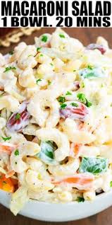 Macaroni Salad Recipe The Best Classic Old Fashioned Quick And Easy Summer Pasta Salad Summer Pasta Salad Recipes Creamy Macaroni Salad Summer Pasta Salad