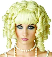 Adult Wig Ghost Doll Blonde Adult Halloween Costumes Fancy Dress Wigs Doll Wigs Princess Hairstyles