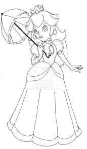 Awesome anime princess coloring pages tintuc247 me. Princess Peach Coloring Pages Printable Coloring Home