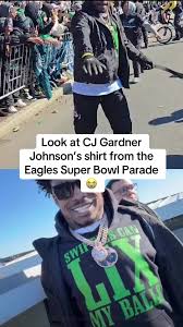 Nah this shirt is tuff 😭🦅 #taylorswift #eagles #superbowl #cjjohnson  #chiefs #swifties #cjgardnerjohnson