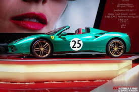 Paris 2016 Ferrari 488 Spider The Green Jewel