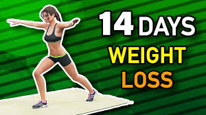 14 days weight loss challenge home
