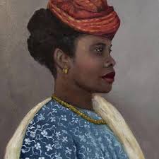 Self Portrait/Fantasy Painting by Sandra Nardone