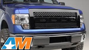 100% brand new with this f&r letters, you could turn your dodo into a raptor style ford. 2009 2014 F 150 Barricade Raptor Style Grille Gloss Black Review Install Youtube
