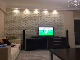 Televizyon arkası doğal taş nasıl uygulanır. Tv Arkasi Dogal Tas Kaplama Cesitleri Istanbul Tasci Da Antik Tugla Patlatma Tas Eskitme Traverten