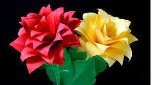How Make Paper Flower Flower Paper Craft Tutorial Diy Paper Flowers Paper Craft Tutorials Diy Craft Tutorials