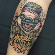 Tattoo Artist Guindero Sloth Tattoo Tattoo Artists Neo Traditional Tattoo