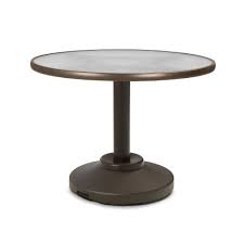 This round clear glass table top can be perfect if you are searching for a flat surface that may not stain. Telescope Casual 30 Round Glass Top Dining Table With Weighted Pedestal Base 5980 2p20