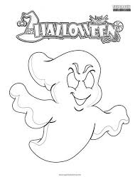 Halloween ghost coloring pages for adults. Halloween Ghost Coloring Page Super Fun Coloring