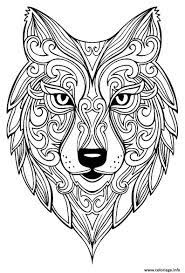 Coloriage mandala à imprimer sur coloriageaimprimer.net. Coloriage Adulte Renard Mandala Jecolorie Com
