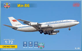 1 history 2 see also 3 references 3.1 notes 3.2 sources work on the aircraft began with the construction of three prototypes, including one for static testing, which began in 1974, with the first prototype making it's maiden flight on 22nd. Ilyushin Il 86 Wide Body Airliner Modelsvit Official Web Shop