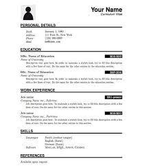 Besides resumes in word format, pdf fresher's resume templates are also very common. Pin Di Cv Design Template