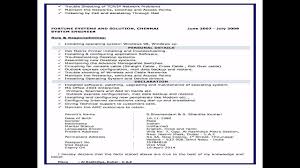 nandakumar system administrator resume