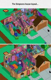 The Simpsons House Layout Inc Rarely Seen Rumpus Room Interestingasfuck The Simpsons Simpsons Funny Sims