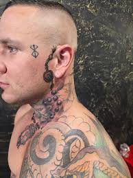 Tattoo session at Ambition Ink with Caleb Cassidy