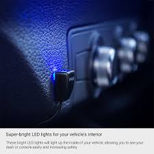 Type S Quadmicro Mini In Car Dashboard Console Led Lights 4 Pack