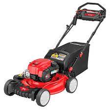Keeping this in view, who is troy bilt made by? Troy Bilt 21 Self Propelled Lawn Mower With Electric Start