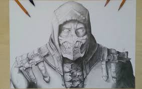 Scorpion Drawing I Did 14yo A3 15 Hours Into This Piece Thoughts Mortalkombat I hope you like the video, i forgot how fun it is to draw with normal everyday pencil, if you do like the video, please. scorpion drawing i did 14yo a3 15