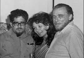 Charles Bukowski with on-and-off girlfriend Linda King, a ...