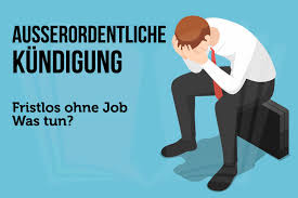 Gründe dafür können von beleidigungen von kollegen über die absichtliche verminderung der arbeitsleistung bis hin zur selbstbeurlaubung reichen. Ausserordentliche Kundigung Grunde Rechte Muster