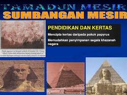 Mengikut herodotus, negeri mesir ialah anugerah dari sungai nil. Tamadun Mesir Ppt Download