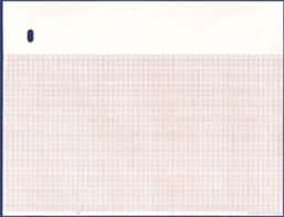 Ge Healthcare Marquette Cardiosmart Mac Z Fold Blank Header Ekg Grid Chart Paper 216mm X 280mm Item 2009828 061 Item Pm2009828061a