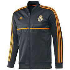Adidas Black And Orange Jacket Adidas Real Madrid 2013 2014 Soccer Track Jacket Black Orange Brand New Shirt Jacket Jackets Adidas Men