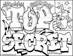 Art is what you make it. Graffiti Coloring Pages For Kids Coloring Home