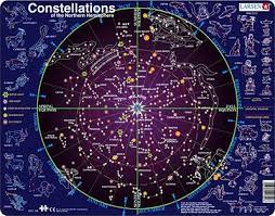 The mountain goat and the sea goat. Constellation Charts Sterrenbeelden Sterrenstelsels Puzzel