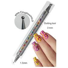 Tout sur les arts visuels. Dotting Tool Nail Art Taille 3mm
