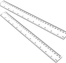 We knew that the standard inch ruler is 12 inches long or 1 foot long. Amazon Com 12 Inch Ruler 2pcs Straight Ruler 30cm Ruler With Centimeters And Inches Plastic Measuring Tools Clear Office Products