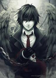 Dark Angel Anime Boy Anime Demon Boy Gothic Anime Dark Anime