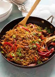 Chicken Vegetable Ramen Noodles Recipe Vegetable Ramen Chicken And Vegetables Recipetin Eats