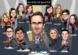 Virtual farewell,a video call or say a zoom app for meeting friends. Farewell Shake S Caricature