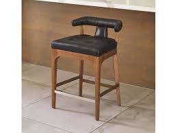 Maison adjustable swivel bar stools with back set of 2 for kitchen counter padded counter height faux leather bar chairs with heavy duty base for pub cafe dining, 300lbs capacity, brown, ring back 31 $229 99 Global Views Black Marble Leather Natural Walnut Side Counter Height Stool Gv2580