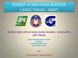 Check spelling or type a new query. Ppt Konsep Kemahiran Berfikir Aras Tinggi Kbat Powerpoint Presentation Id 3153703