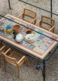 Mirto Designer Dining Tables From Unopiu All Information High Resolution Images Cads Catalogues Conta Tile Patio Table Dining Table Top Tile Tables
